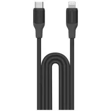 MOMAX 1-LINK DL53D USB-C/LIGHTNING (1.2 М, ЧЕРНЫЙ)
