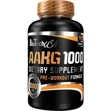 Аргинин BioTech AAKG 1000 mg 100 таб