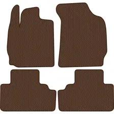 Комплект ковриков для авто Alicosta Ford Maverick (suv / TM1) 2000 - 2007 (коричневый, сота)