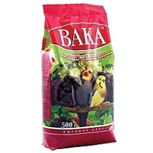 ВАКА ВК Корм для попугаев с минералами и овощами 500 г