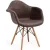 Стул с подлокотниками Secret De Maison Cindy Soft (Eames) mod. 101 (серый (HLR 24)/натуральный)