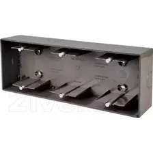 Коробка открытого монтажа ABB Basic 55 1799-0-0967 (шато-черный)