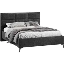 Кровать Трия Делана Тип 1 с подъемным механизмом 160x200 (микровелюр Wellmart Graphite)