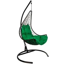 подвесное кресло BiGarden Wind Black, зеленый