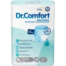 Трусы впитывающие для взрослых Dr. Comfort Adult Pant Jumbo pack XLarge (30шт)