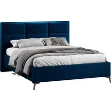 Кровать Трия Делана с подъемным механизмом 1600 Тип 1 (микровелюр Wellmart Blue)