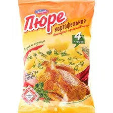 Картофельное пюре Мира со вкусом курицы,БП 100 г