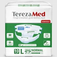 TerezaMed Подгузники одноразовые для взрослых Large Normal ,10 шт