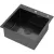 Мойка ARFEKA ECO AR 500*500 POP-UP BLACK PVD NANO DECOR VOLCANIC ROCK
