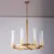 Подвесная люстра DeLight Collection MD2314-8A (antique brass)