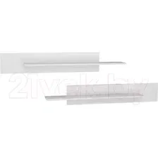 Комплект полок НК Мебель Point / 71774470 (белый)