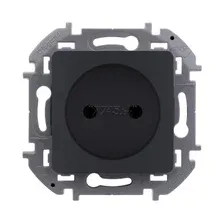 Розетка скрытая LEGRAND Inspiria антрацит (673713)