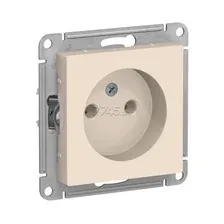 Розетка Systeme Electric AtlasDesign ATN000241 (бежевый)