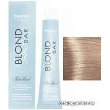 Крем-краска для волос Kapous Professional Blond Bar с экстрактом жемчуга BB 062 малиновое суфле
