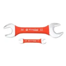 KingTul kraft - Ключ рожковый 14х15мм в прорезиненной оплетке / KT-101415k(321415)