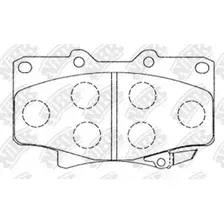 Тормозные колодки дисковые передняя ось NIBK PN1242