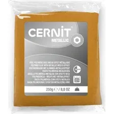 Полимерная глина Cernit Metallic (250 г, золото)