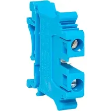Клеммная колодка EKF Scr-ut-6-b (синий)