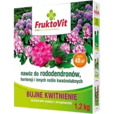 Удобрение FruktoVit Плюс для рододендронов, вересковых, гортензий (1.2кг, коробка)