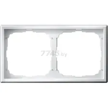 Рамка двухместная SYSTEME (SCHNEIDER) ELECTRIC ArtGallery белая GAL000102