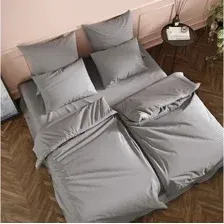 2-спальный комплект постельного белья АЭлита Postel'no Мокко 2.0 (страйп-сатин)