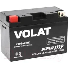 Мотоаккумулятор VOLAT YT9B-4 MF L+ (8 А/ч)