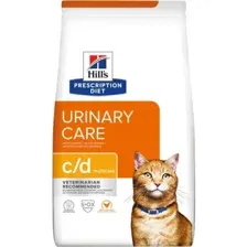 Корм для кошек Hill's Prescription Diet c/d Multicare, 605889, курица, 8 кг