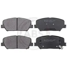Тормозные колодки дисковые передняя ось A.B.S. 37969