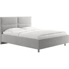 Кровать Сонум Omega 160x200 (рогожка пепельный)