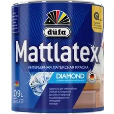 Краска Dufa ВД Mattlatex RD100 (9 л, белый)