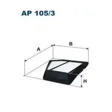 Фильтр воздушный FILTRON AP 105/3