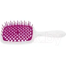 Расческа-массажер Janeke Superbrush SP226BIA FUX (белый/фиолетовый)