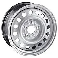 Штампованные диски TREBL 40030 16x6.5" 5x139.7мм DIA 98.6мм ET 40мм Silver