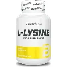 ЛИЗИН L-LYSINE, 90 капсул, BIOTECH USA