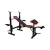 Скамья для жима штанги Atlas Sport 1070 (черный/красный)