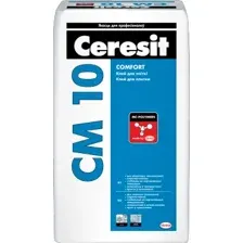 Клей для плитки Ceresit CM 10 Comfort 25 кг