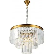 Подвесная люстра iLamp Triumph 7383/8P Brass