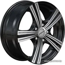 Литые диски X'trike X-112 16x6.5" 5x114.3мм DIA 67.1мм ET 35мм BK/FP
