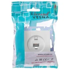 Розетка компьютерная Lezard Vesna 742-0288-139
