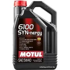 Моторное масло Motul 6100 Syn-nergy 5W-40 4л