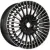 Литые диски KDW KD1820 18x7" 5x108мм DIA 60.1мм ET 33мм Black Front Polished