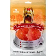 Домашний деликатес Мягкое филе курицы с сыром 85 г