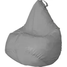 Кресло-мешок Flagman Груша Софт 130x85 XXL GXL.1-12 (светло-серый)
