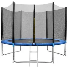 Батут Funfit PRO 10ft (312 см) усиленная конструкция опор