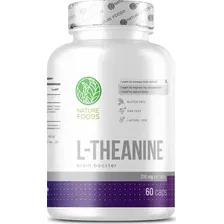 L-теанин Nature Foods L-Theanine 200 mg