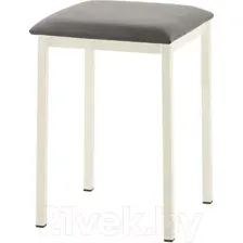 Табурет AMC Comfort 7 Г К3.8 (кожзам серый/коричневый/слоновая кость)