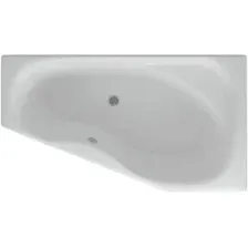 Ванна Aquatek Медея 170x95 (с экраном и каркасом, слив справа)