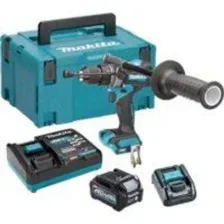 Ударная дрель-шуруповерт Makita HP001GD201 (с 2-мя АКБ, кейс)
