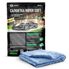 Салфетка из микрофибры Grass WIPER SOFT 40*40, IT-0352