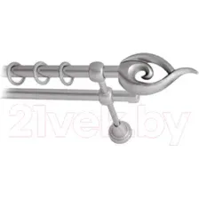 Карниз для штор Lm Decor Наутилус 012 2р гладкий (сатин, 1.8м)